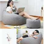 Large Bean Bag Chair Sofa Cover