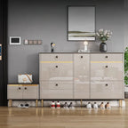 White Drawers Shelf Shoe Rack 3 Layers Narrow Save Space Shoe Cabinet Vertical Entrance Hall Meuble A Chaussures Home Furnitures