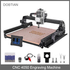 CNC 4540 Milling Machine with 500W Spindle CNC 40W Laser Engraving Machine 3D Printer for Wood PCB Aluminum Stainless Steel
