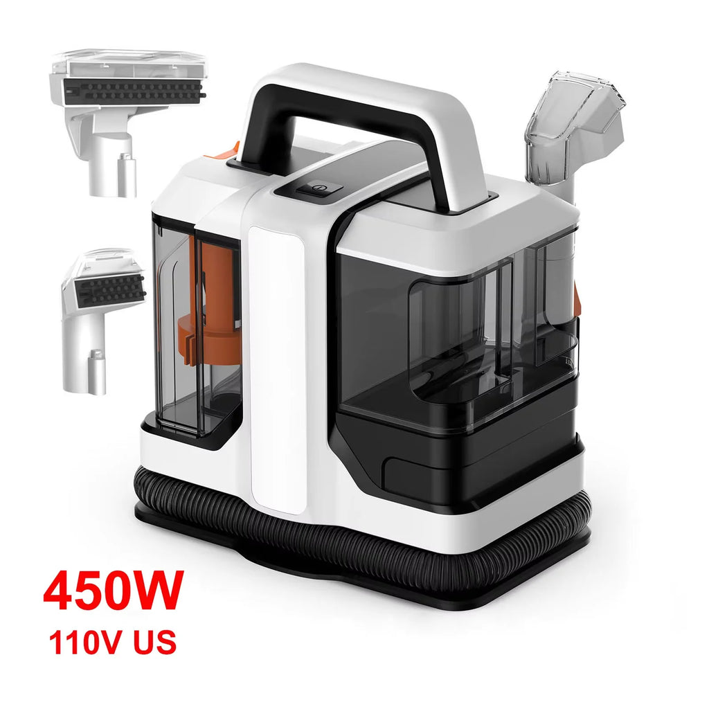 OMESER Handheld Carpet Cleaner 750W 15KPa Portable Spot Cleaner for Car Sofa Pet Hair Spray Suction Upholstery Clean Machine
