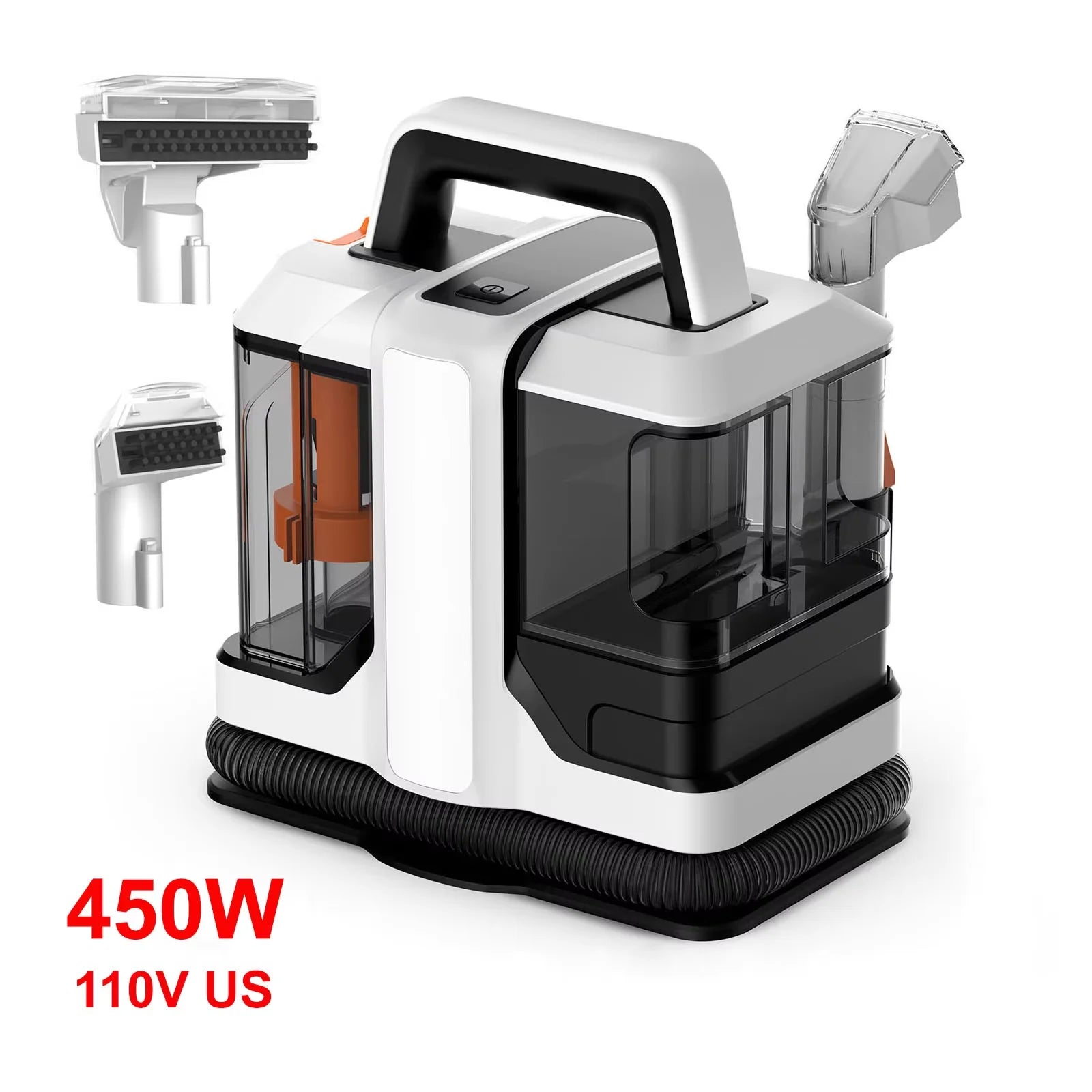 OMESER Handheld Carpet Cleaner 750W 15KPa Portable Spot Cleaner for Car Sofa Pet Hair Spray Suction Upholstery Clean Machine