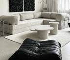 Modern High-Density Foam Corner Sofa Bed with Vacuum Compression for Living Room