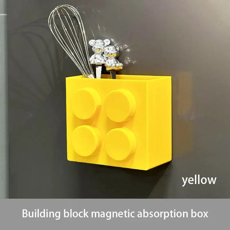 Refriger Atorstorage Rack Magnetic Wall-mounted Kitchen Sundry Items Storage Box Refrigerator Side Storage Rack