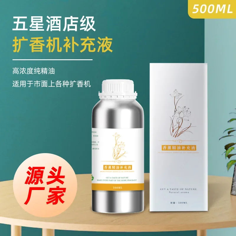 Premium Essential Oil Exclusively for Aroma Diffuser Machine, Large Capacity 500ml