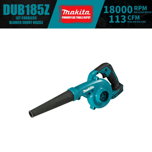 Makita DUB185Z LXT Cordless Blower Short Nozzle 18V Power Tools 113CFM