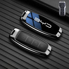 Car Remote Key Case Fob Cover Holder Shell Bag for BYD Song Plus Atto 3 Han EV Tang DM Qin Seal Dolphin Keychain Accessories