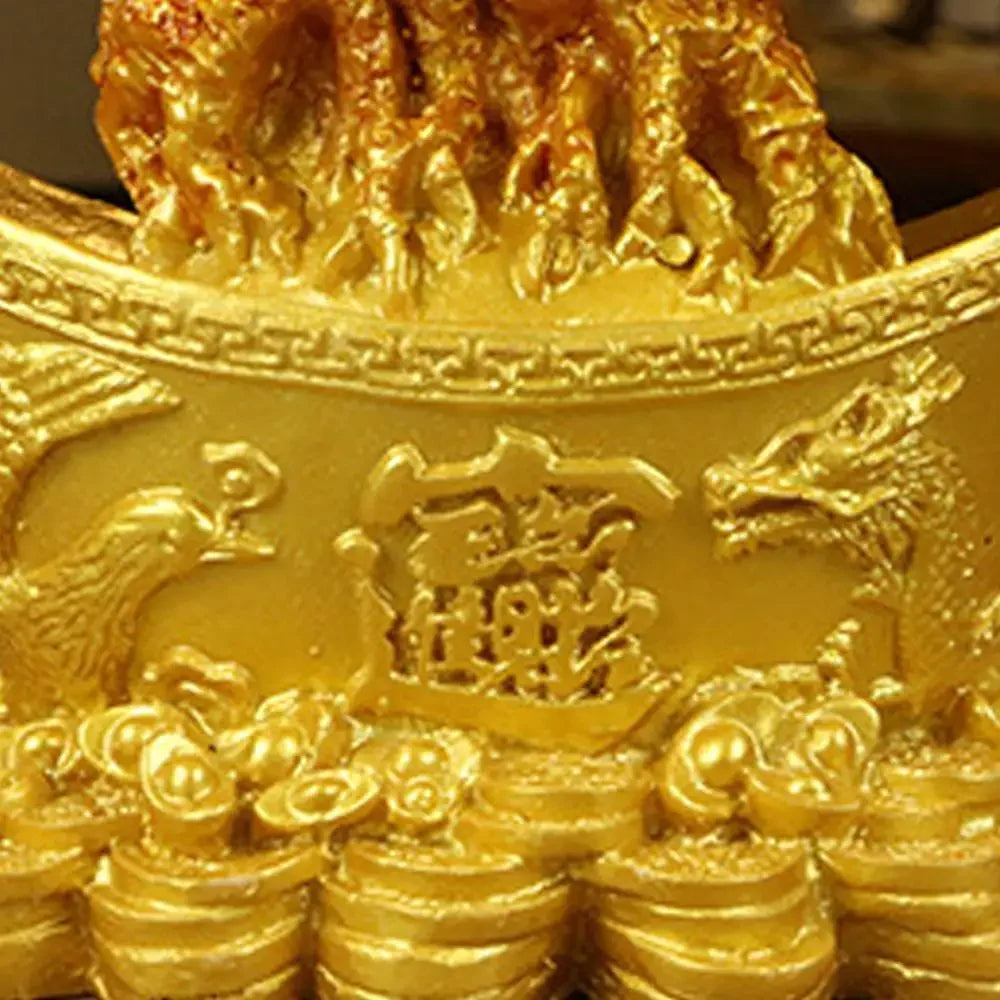 Lucky Money Tree Chinese Gold Ingot Crystal Fortune Tree Ornament Wealth Ornament Home Office Table Decoration Tabletop Crafts