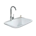 Latest New Design Above Counter Philippines Ceramic Rv Kitchen Sink For Caravan RV