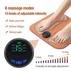Smart 3D Foot Massage Pad Feet Massager Foldable Accupressure Mat Muscle Electroestimulador Physiotherapy Foot Helper Relaxation