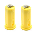 20PCS Double-fan Windproof Spray Nozzle High Pressure Anti-drift Atomization Sprinkler Head DIY for RC Plant Agriculture UAV