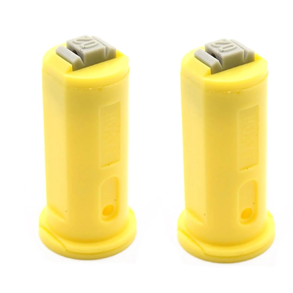 20PCS Double-fan Windproof Spray Nozzle High Pressure Anti-drift Atomization Sprinkler Head DIY for RC Plant Agriculture UAV