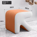 Realife Nordic Fitting Room Arrow Small Stool For Home Use Shoe Changing Stool Entrance Living Room Sofa Side Creative Low Stool