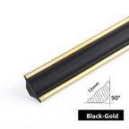 5M 3D Foam Ceiling Decor Edge Strip Corner Line Sticker Waterproof Self Adhesive Living Room Border Corner Beautification Line