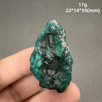 Natural Congo green Dioptase Mineral specimen + healing quartz crystals and stones rock gemstone