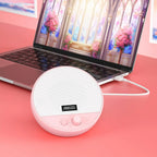 Jeecoo A10 USB Plug-N-Play Laptop Speakers Bluetooth Computer Speakers,Volume Knob Speaker with for PC Desktop&Laptop