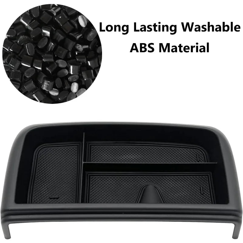 Dash Storage Tray Insert Behind Screen Organizer Storage Accessories fits for 2021 2022 2023 2024 GMC Yukon Chevy Tahoe Suburban