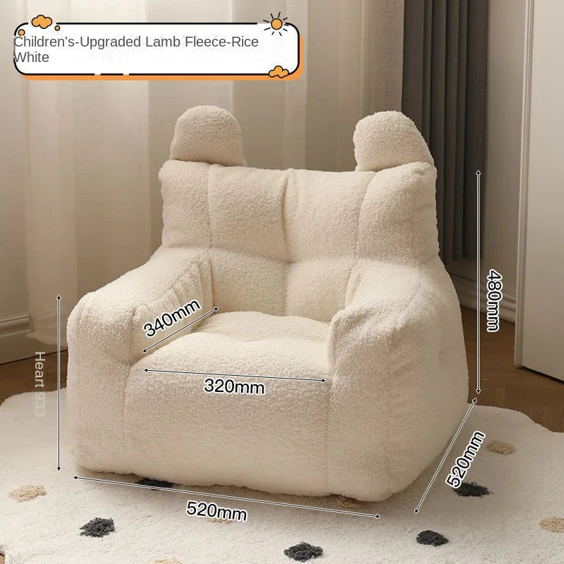 K-STAR Cute and Lazy Sofa Mini Casual Seat Cartoon Children's Sofa Reading Men and Women Simple Sofa Baby Israel Free Shipping