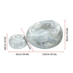 Modern Transparent Inflatable Sofa Set