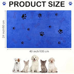 2-Pack Soft Microfiber Dog Towels - Quick Dry, Super Absorbent for Pet Bath & Grooming | AlluCanFind