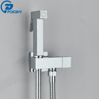 Chrome Handheld Toilet Bidet Faucet Stainless Steel Bidet Shower Hygienic Shower Wall Shower Woman Cleaner Cold Water Only