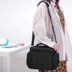 Portable Carrying Bag For Cricut Joy Household Heat Press Storage Bag With Adhesive Adjustable Straps Handle For Cricut Joy