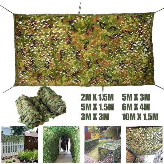 Camo Net Fence Panels Faux Privacy Fence Screen Camouflage Netting For Home Outdoor Garden Balcony Decor Sunshade Cover