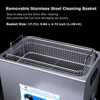 30L Ultrasonic Cleaner 40kHz Ultrasound Bath Heated Ultrasonic Cleaning Machine for Carburetor,Jewellery,Tools,Auto Parts etc