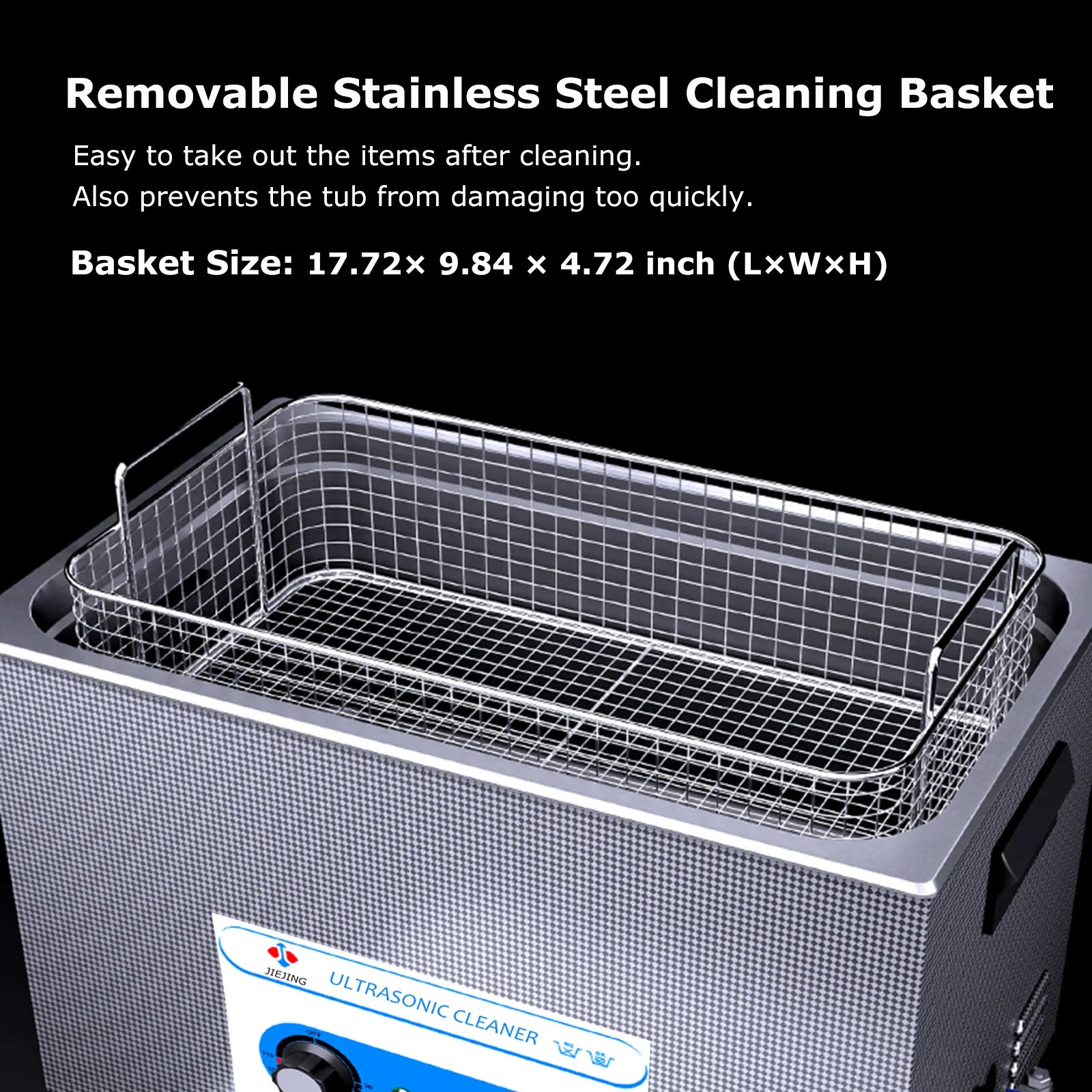 30L Ultrasonic Cleaner 40kHz Ultrasound Bath Heated Ultrasonic Cleaning Machine for Carburetor,Jewellery,Tools,Auto Parts etc
