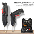 47Pcs 36V Rechargeable Cordless Electric Screwdriver Mini Drill Set With Lithium Battery For Household Maintenance Power Tools