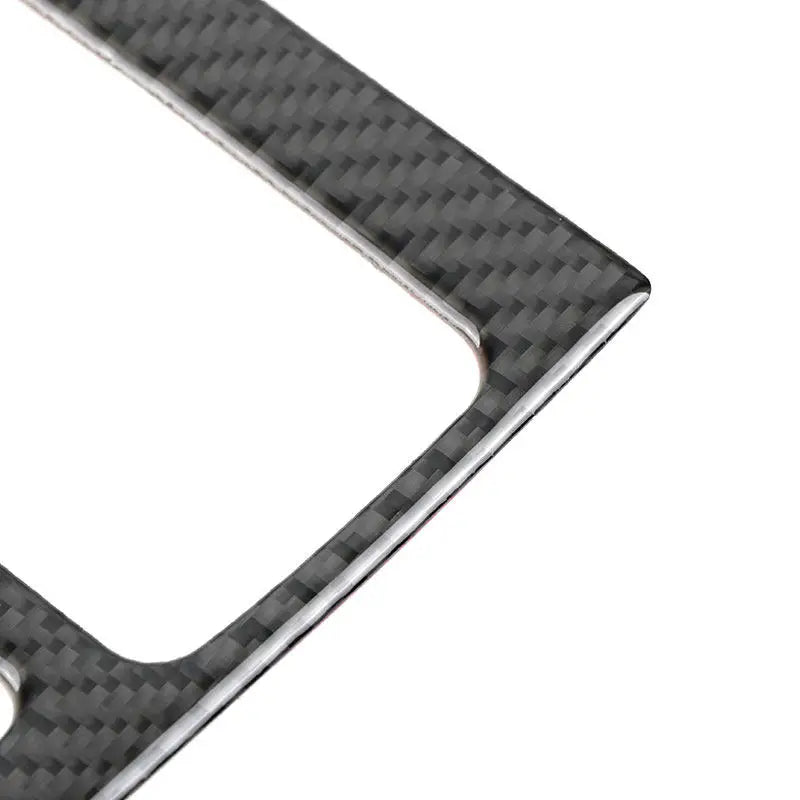 For Porsche Macan 2014 2015 2016 2017 2018 2019 LHD Carbon Fiber Car Center Console Gear Shift Panel Frame Cover Protective Trim