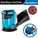 3 Speed Cordless Random Orbital Sander Wood Grinder Polishing Electric Grinding With Sandpaper For Makita 18V Battery