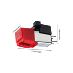 AT91R Replacement Conical Turntable Stylus Dual Moving Magnet Stereo Phono Cartridge HiFi Parts for LP Vinyl Record Turntable