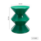 K-star Nordic Style Shoe Changing Stool Home Art Small Bench Simple Children Plastic Low Stool Creative Round Stool Hot 2024