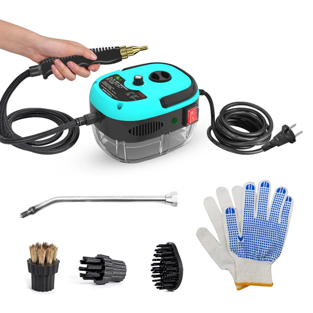 Handheld Steam Cleaner 2500W High Power 6 Speeds Adjustable Practical Steam Cleaner for Kitchen Refrigerator
