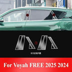 For Voyah FREE 2025 2024 Car Interior Film Transparent TPU Gear Panel GPS Navigation Center Console PPF Protection Accessories