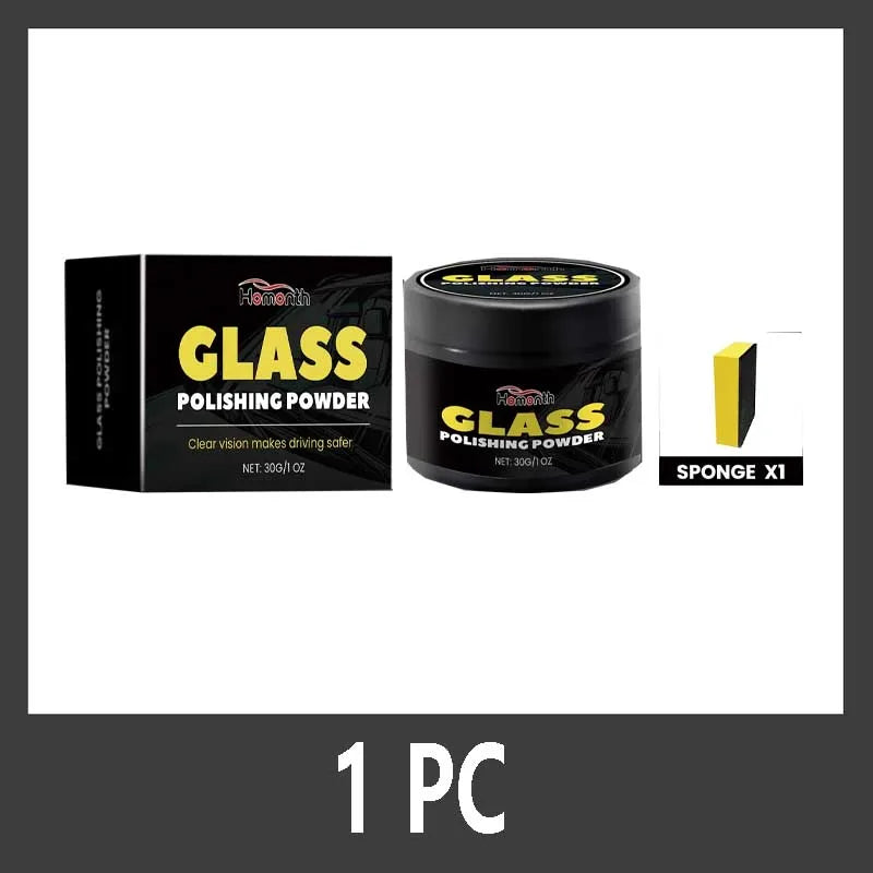 Glass Polish Power Auto Windshield Glass Window Scratches Repair Tools Cerium Oxide Power Car Detailing Maintenance