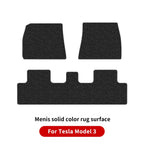 YZ For Tesla Model Y Model 3 Foot Cushion Blanket Surface