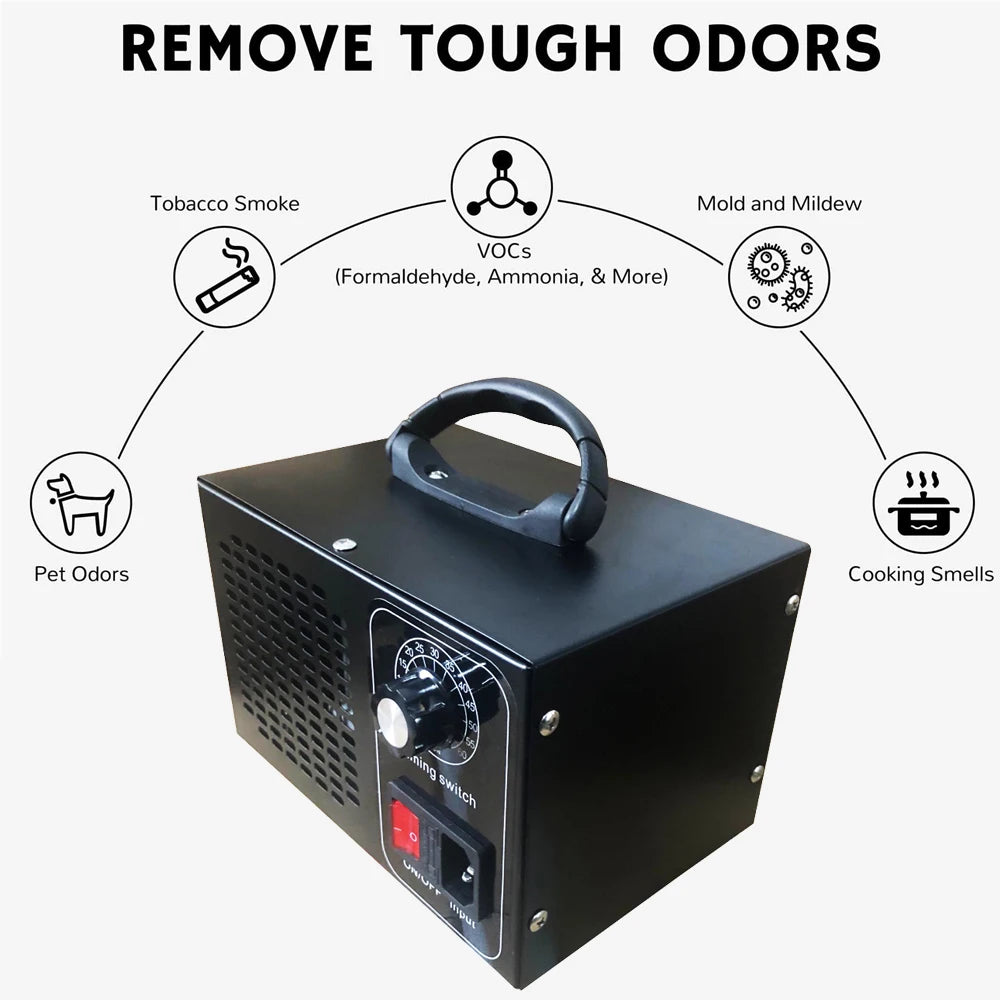 Ozone Generator 60,000mg Industrial O3 Air Purifier Deodorizer