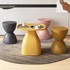 Minimalist Nordic Dressers Stool Plastic Design Apartment Shoes Changing Children Foot Stool Relax Muebles Trendy Furniture