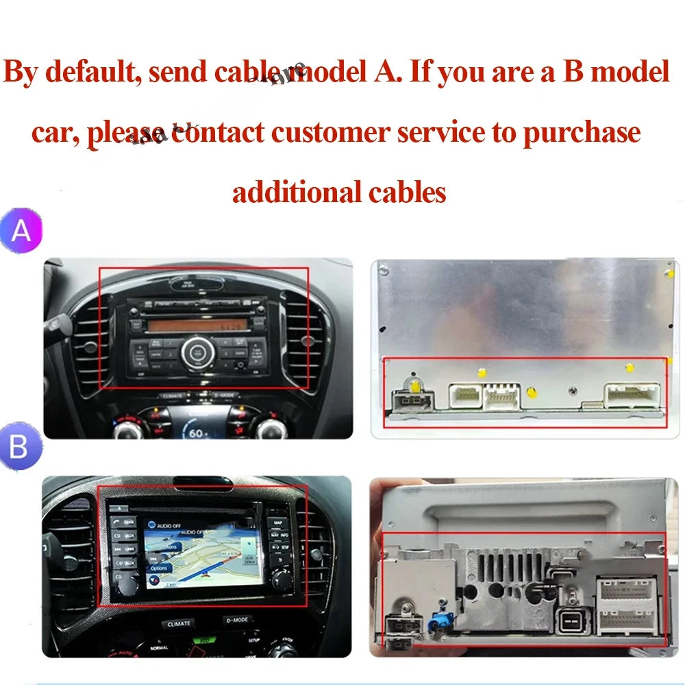 For Nissan Juke 2011-2019 tereo Head Unit  9.7'' Wireless Carplay Android 15 Auto Radio Seat Cover Multimedia Player Navigation