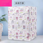 Waterproof Washing Machine Cover Home Polyester Roller  Laundry Silver Coating Dustproof Case Cover
