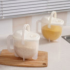 Kitchen Free Hand Washing Washing Rice Washing Vegetables Fruit and Vegetable Drain Basket Plastic Counter Flow Rice Washer