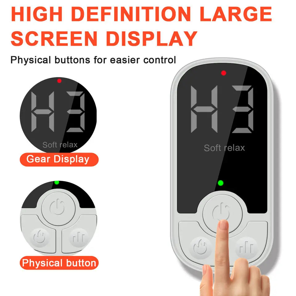 Eletric 360° Air Pressure Calf Massager Wireless Leg Massage 3 Mode Airbag Compresstion Relax Foot Calf Muscle Relieve Fatigue