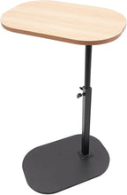 C-Shaped Side Table, Height Adjustable Coffee Table, Living Room Coffee Table, 360° Swivel and Multi-Angle Tilt for Living Room