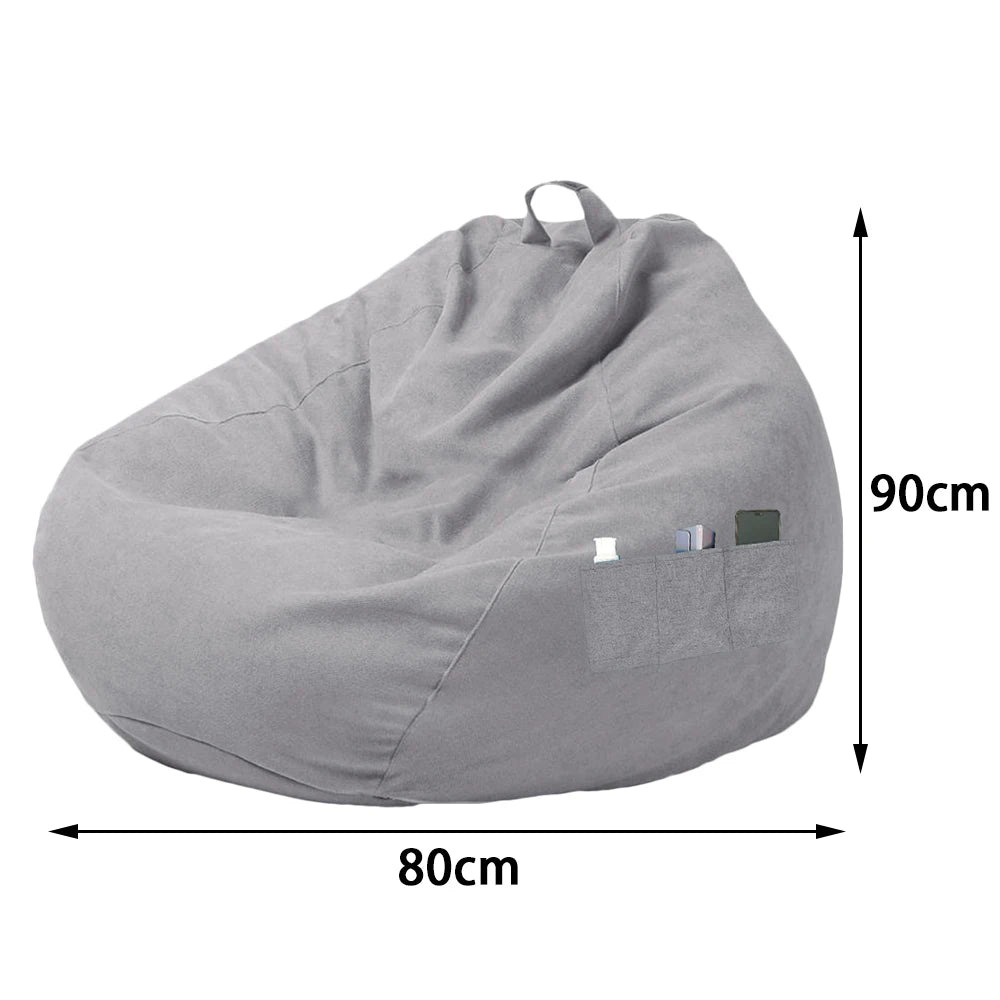 Large Bean Bag Chair Sofa Cover