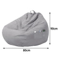 Large Bean Bag Chair Sofa Cover