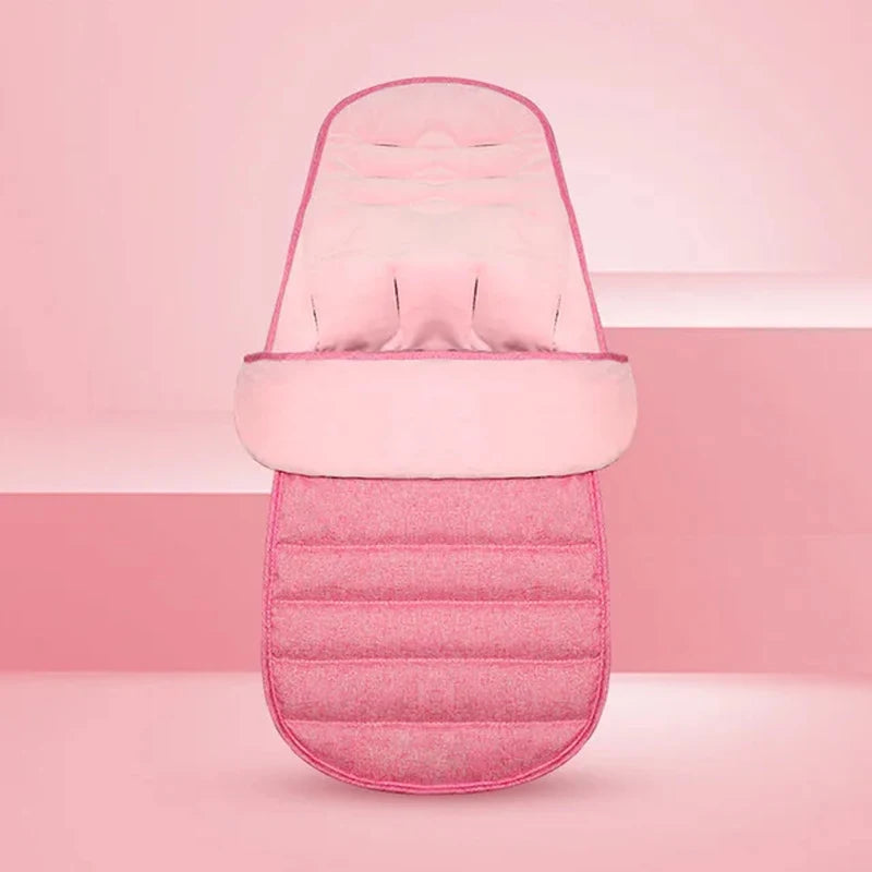 Baby Stroller Sleeping Bag Newborn Stroller Bunting Bag Oudtoor Buggy Stroller Foot Warmer Sleep Sack Winter Pram Travel Cushion
