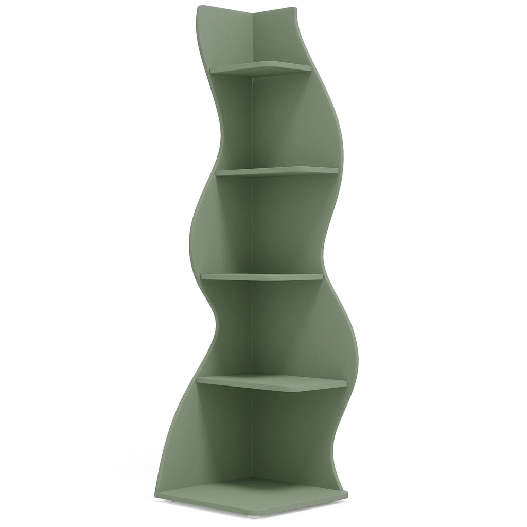 Stylish Corner Bookcase