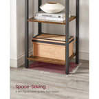 VASAGLE 6-Tier Bookshelf, Bookcase, Shelving Unit, for Office, Study, Living Room, Bedroom, 30 x 40 x 187.5 cm