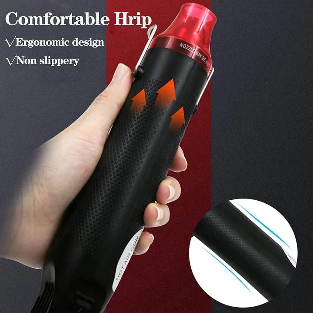 Rossonix 300w Heat Gun Electric Power Tool Diy Soldering Dryer Mini Blower For Crafts Shrink Tube 220v Hot Air Gun
